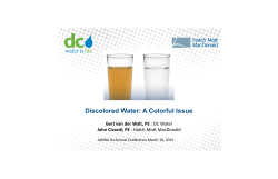 Discolored Water: A Colorful Issue