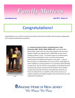 Family Matters is a newsletter