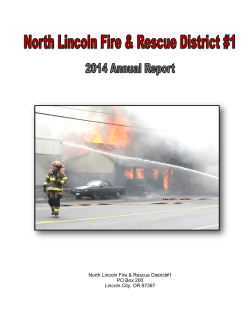 North Lincoln Fire & Rescue District#1 PO Box 200 Lincoln City, OR