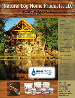 your log home supply center 2013