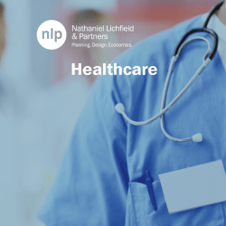 Healthcare - Nathaniel Lichfield & Partners
