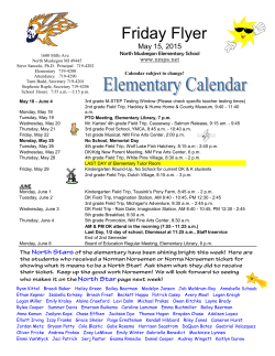 May 15, 2015 - North Muskegon Public Schools