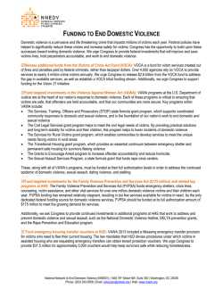 fact sheet - National Network to End Domestic Violence