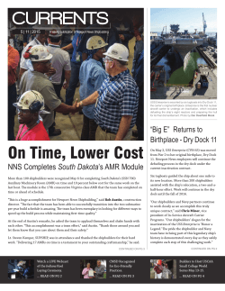 On Time, Lower Cost - Newport News Shipbuilding