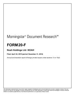 MorningstarÂ® Document Research