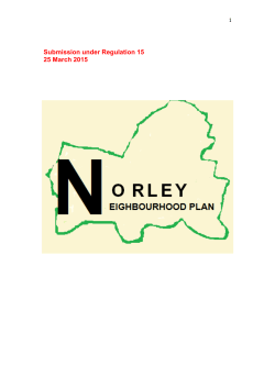 Norley Plan 13 March no maps