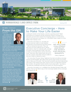 Spring Newsletter 2015 - Normandale Lake Office Park