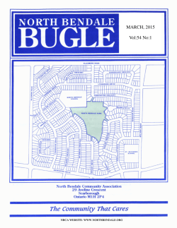 March 2015 - North Bendale Community Association