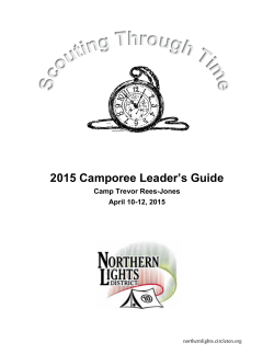 Leaders Guide - Northern Lights District