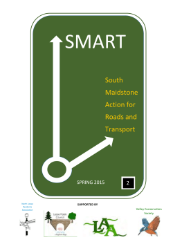 SMART Report 2015 - North Loose Residents Association