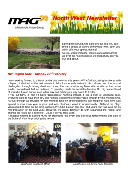 NW Newletter March 2015 - MAG