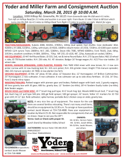 to view auction flyer, click here!