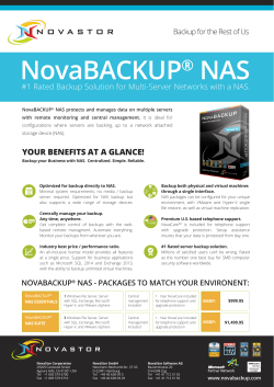 PDF - NovaBACKUP