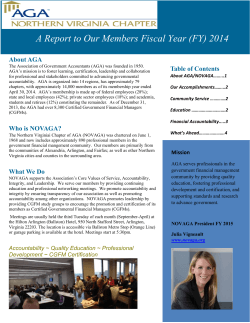 A Report to Our Members Fiscal Year (FY) 2014