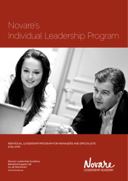 Individual Leadership Program.indd