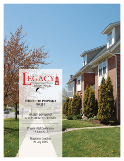 Cleveland Neighborhood Progress releases RFP for Legacy at Saint