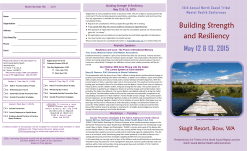 2015 Brochure - North Sound Mental Health Administration