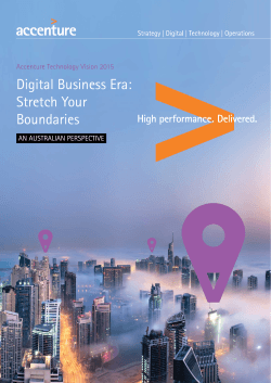 Digital Business Era: Stretch Your Boundaries