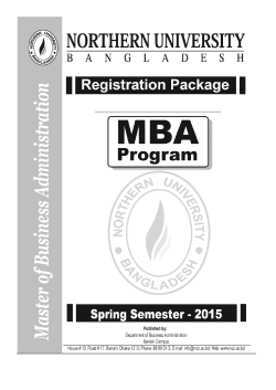 Registration System Spring Semester 2015