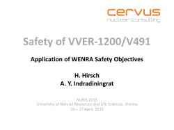 Safety of VVER-1200 V491