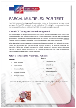 FAECAL MULTIPLEX-PCR TEST
