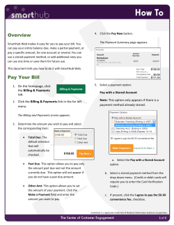 Pay Your Bill Web - Nu