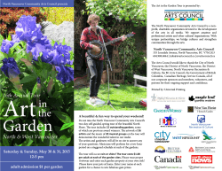 Garden - North Vancouver Community Arts Council