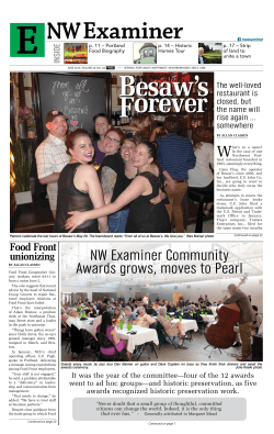 NW Examiner Community Awards grows, moves to Pearl