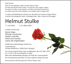 Helmut Stulke - InFrieden.de