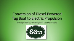 Conversion of Diesel-Powered Tug Boat to Electric - NY-BEST