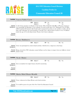 Community Education Council 28