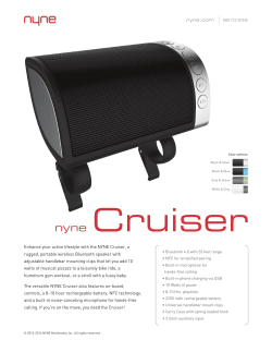 Enhance your active lifestyle with the NYNE Cruiser, a rugged