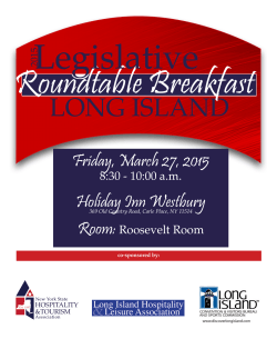 Long Island Legislative Roundtable Breakfast