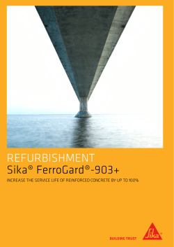 Sika FerroGard-903+ Brochure