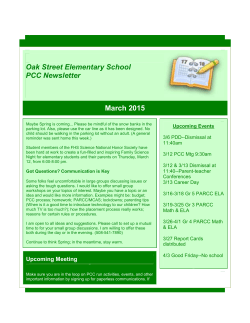 Newsletter 3/2015 - Oak Street Elementary School