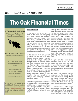 The Oak Financial Times - Oak Financial Group, Inc.
