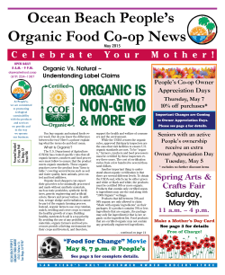 to the PDF - Ocean Beach People`s Organic Food Market