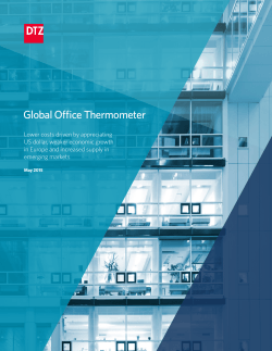 DTZ Global Office Themometer Report