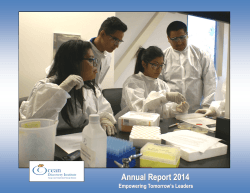 Annual Report 2014 - Ocean Discovery Institute