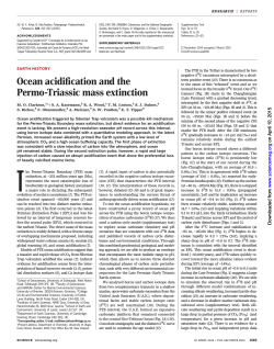 (2015). Ocean acidification and the Permo