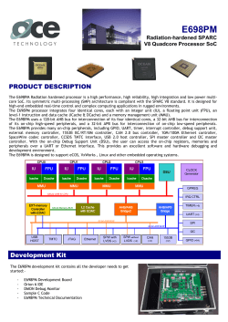 E698PM Product Brochure