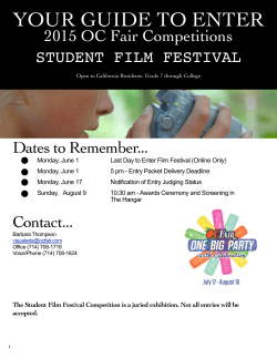 Student Film Festival