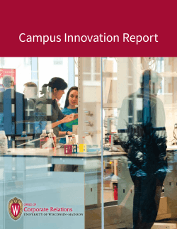 Campus Innovation Report - Office of Corporate Relations