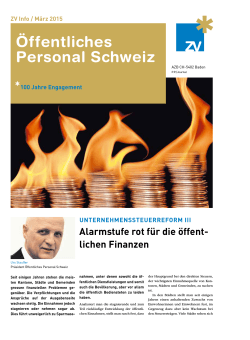 Ausgabe 3 - Ãffentliches Personal Schweiz