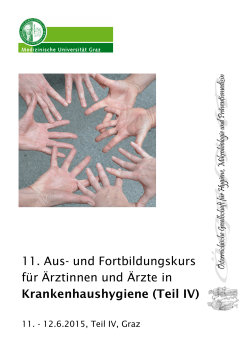 Mai Entwurf des Programms - KHH Kurs- Teil IV- Graz