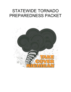 Tornado Safety Packet - Emergency Management