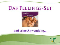 Das Feelings-Set - Young Living - Ãtherische Ãle therapeutischer