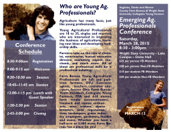 Emerging Ag. Professionals Conference