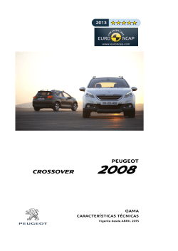 CROSSOVER - Peugeot