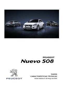 Nuevo 508 - Peugeot